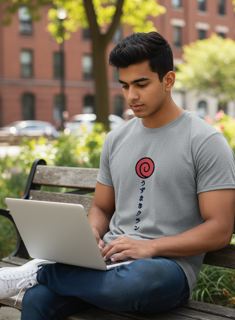 Unisex Basic T-Shirt - Uzumaki Clan